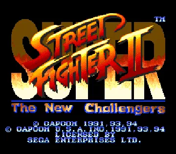 Super Street Fighter II (Europe) screen shot title